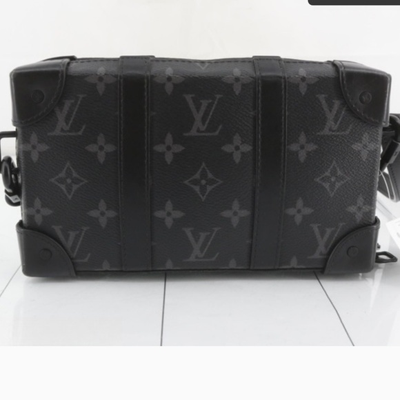 Authentic Louis Vuitton Black Monogram Unisex Soft Truck Wallet Bag - Picture 1 of 10